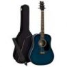Comprar Ashton SPD25tbb Pack Guitarra Acustica Dreadnought Azul