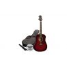 Comprar Ashton SPD25wrs Pack Guitarra Acustica Dreadnought Rojo