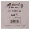 Comprar Martin Guitars M-42B Bronze 80/20 - 042 al mejor precio