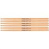 Comprar Meinl Hs106-3 Pack 3 Hickory Sticks, 5A, Barrel Tip al