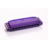 Hohner Translucent Harp M1110p Violeta