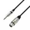 Compra Adam Hall cable xlr hembra a jack mono 3m 3 tsar al mejor precio