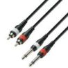 Comprar Adam Hall 3 Star TPC 0300 M 2-RCA-M / 2-Jack Mono 3m al