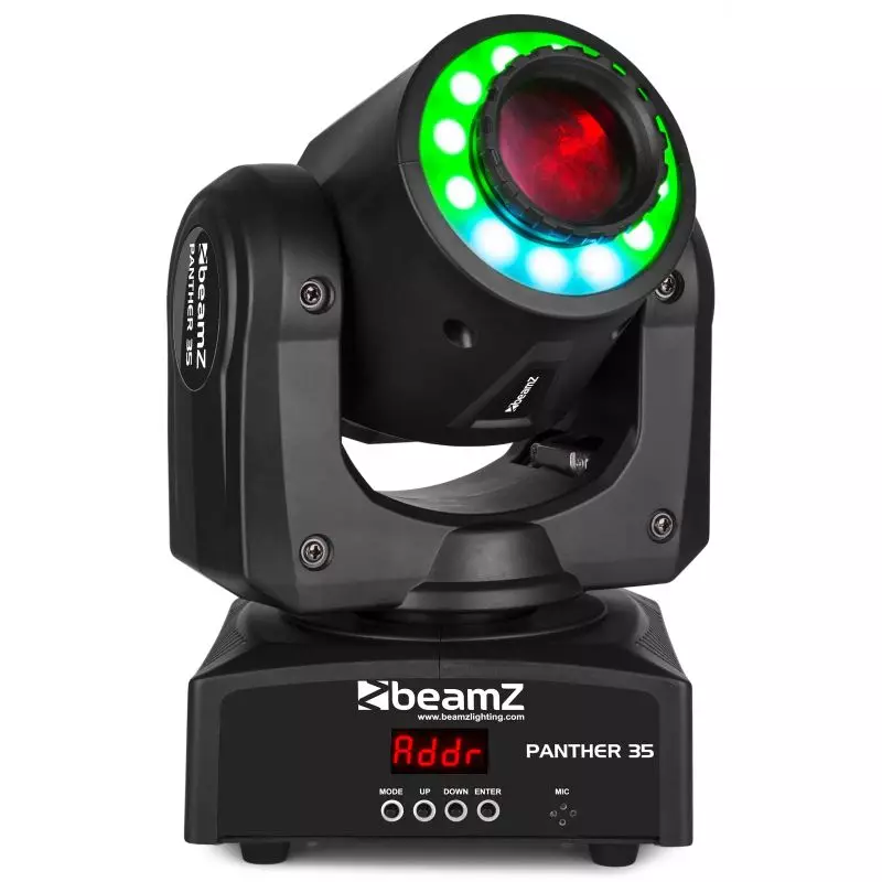 Beamz Panther 35 Led Spot Moving Head + L