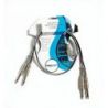 Comprar Probag Cable Audio Jack Jack Mono Doble 1,8M al mejor