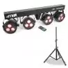 Compra MAX LED PARBAR CON 4 FOCOS 3x 4 EN 1 RGBW al mejor precio