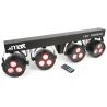 Compra MAX LED PARBAR CON 4 FOCOS 3x 4 EN 1 RGBW al mejor precio