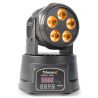 Compra beamz mhl90 mini cabeza movil wash 5x 18w rgbaw-uv leds al mejor precio