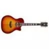 D&#039;angelico Premier Fulton Iced Tea Burst