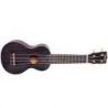 Mahalo Mk1pwtbk Ukelele Mastil Ancho Negro