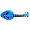 Mahalo Creative Series Alien Metalic Blue Ukelele