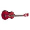 Mahalo Island Series Ukelele Concierto Cherry Red