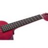 Mahalo Island Series Ukelele Concierto Cherry Red