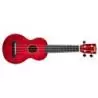 Mahalo Serie Hano Ukelele Soprano Trans Wine Red