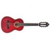 Valencia Vc201twr Guitarra Clásica Tamaño 1/4 Roja