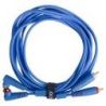 Udg U97005lb Ultimate Audio Cable Set RCA Straight-RCA Angled Light Blue