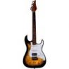 Comprar Guitarra Eléctrica Jet Guitars Js450-Qtbr Transparent