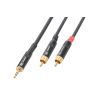 Compra PD CONNEX Cable 3.5 Stereo- 2xRCA Male 1.5m al mejor precio