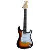 Compra DAYTONA ST-309 guitarra electrica tipo Stratocaster sunburst al mejor precio