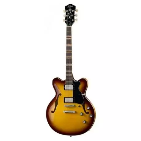 hofner verythin guitarra sombreada