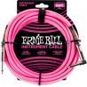 Compra ERNIEBALL INSTRUMENTOS TRENZADO JACK-JACK SA 25,4 cm - Rosa / Neo al mejor precio