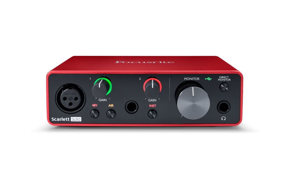 Focusrite scarlett solo 3rd драйвера