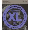 Compra daddario ehr370 half rounds medium [11-49] al mejor precio