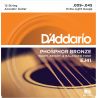 Compra daddario ej41 12-string phosphor bronze, extra light [9-45] al mejor precio