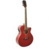 Compra DAYTONA GADSTRD guitarra acustica mini jumbo roja al mejor precio