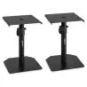 Vonyx SMS10 Conjunto de soporte mesa para monitor de estudio