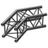 BEAMZ P30-C23 Truss 2 vias corner 135º Negro