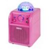 Vonyx SBS50P BT Bafle Karaoke rosa con bola LED