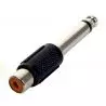 ADAPTADOR RCA h A JACK 6.3 M MONO