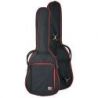 Funda guitarra clasica EK Bags FGC15RD 15mm Negra Roja