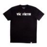 Camiseta Vic Firth BLACK LOGO TEE talla S