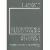 LISZT - Estudios Completos Vol.1: Transcendentales para Piano (Gardonyi/Szelenyi)