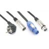 Comprar Beamz Cx08-10 Ligero Combi Cable Schuko - Xlr M /